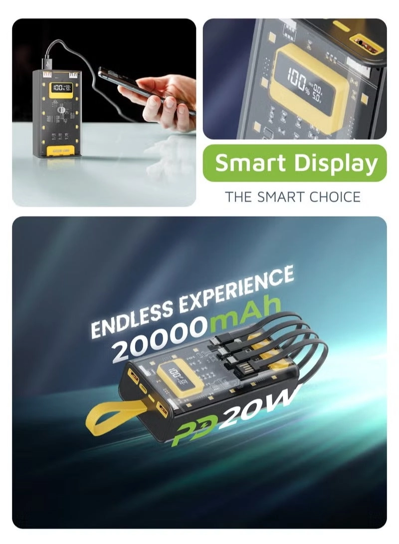 Transparent Pro - 20000mAh 20W