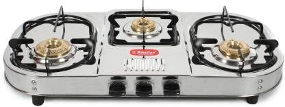 WayMore Gas Stove 3 Burner Step GAS Cooker