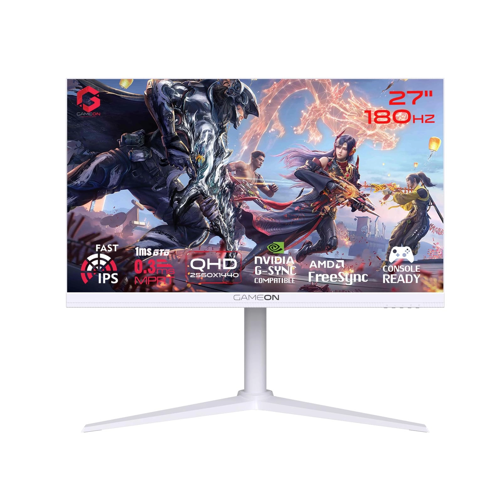 Artic Pro-Series Gaming Monitor - GOA27QHD180IPS 27 in 2560 X 1440