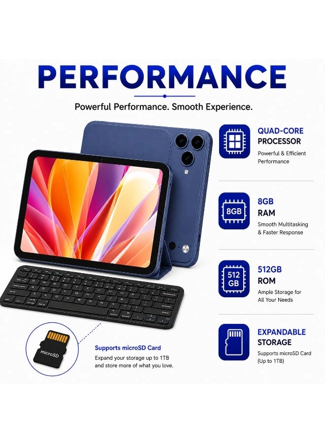 Tab M136 8" 5G 8GB RAM 512GB