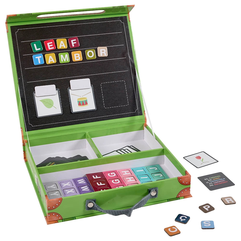 Wooden Magnetic Alphabet Puzzle - 3+ 49 pieces