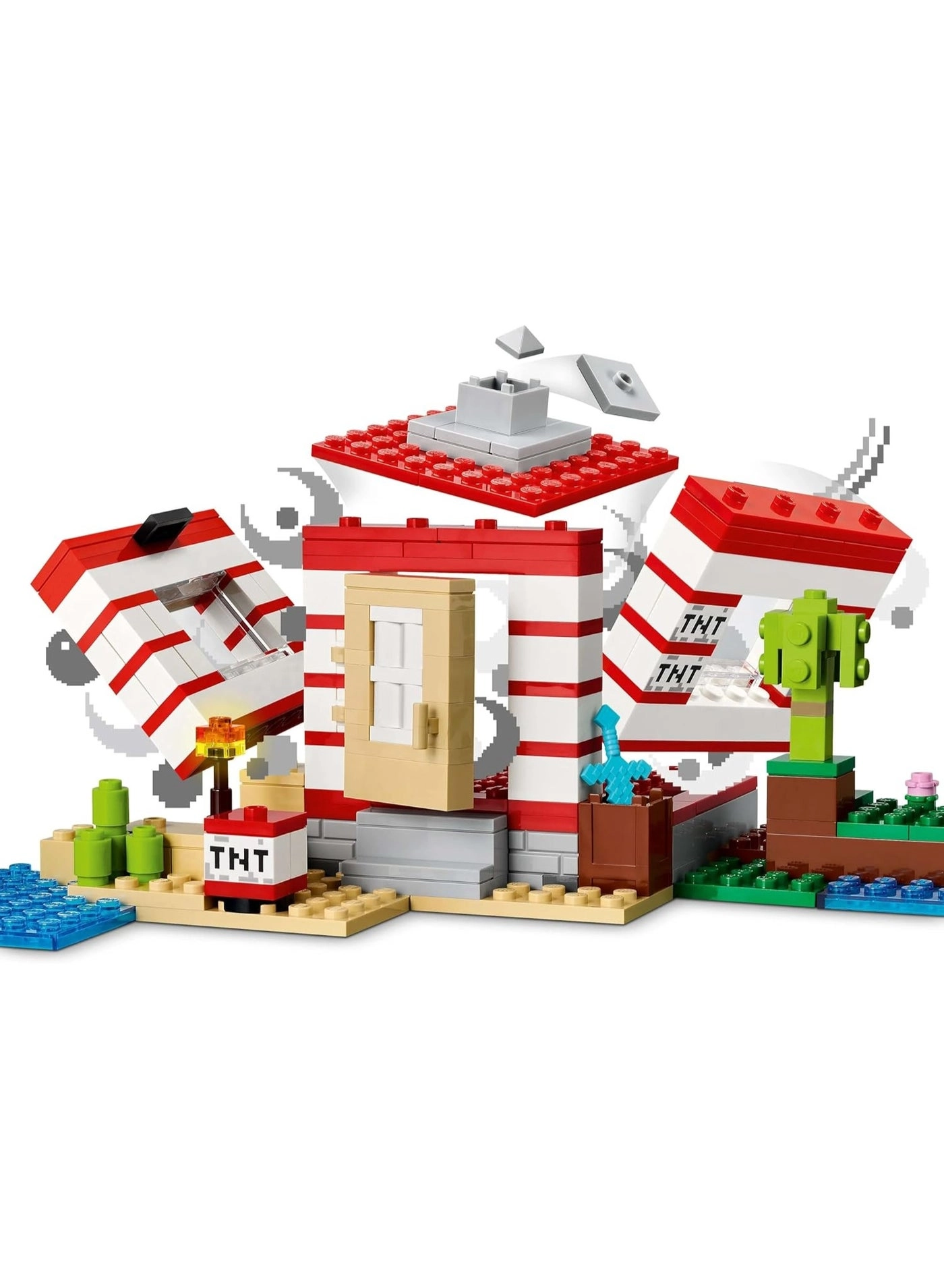 Minecraft The TNT Jungle House (6526790/21275)