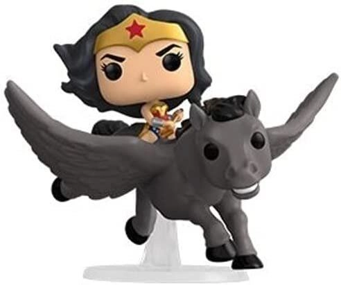 FUNKO Pop! Ride Super Deluxe Wonder Woman on Pegasus - 6-inches (15.24 cm)