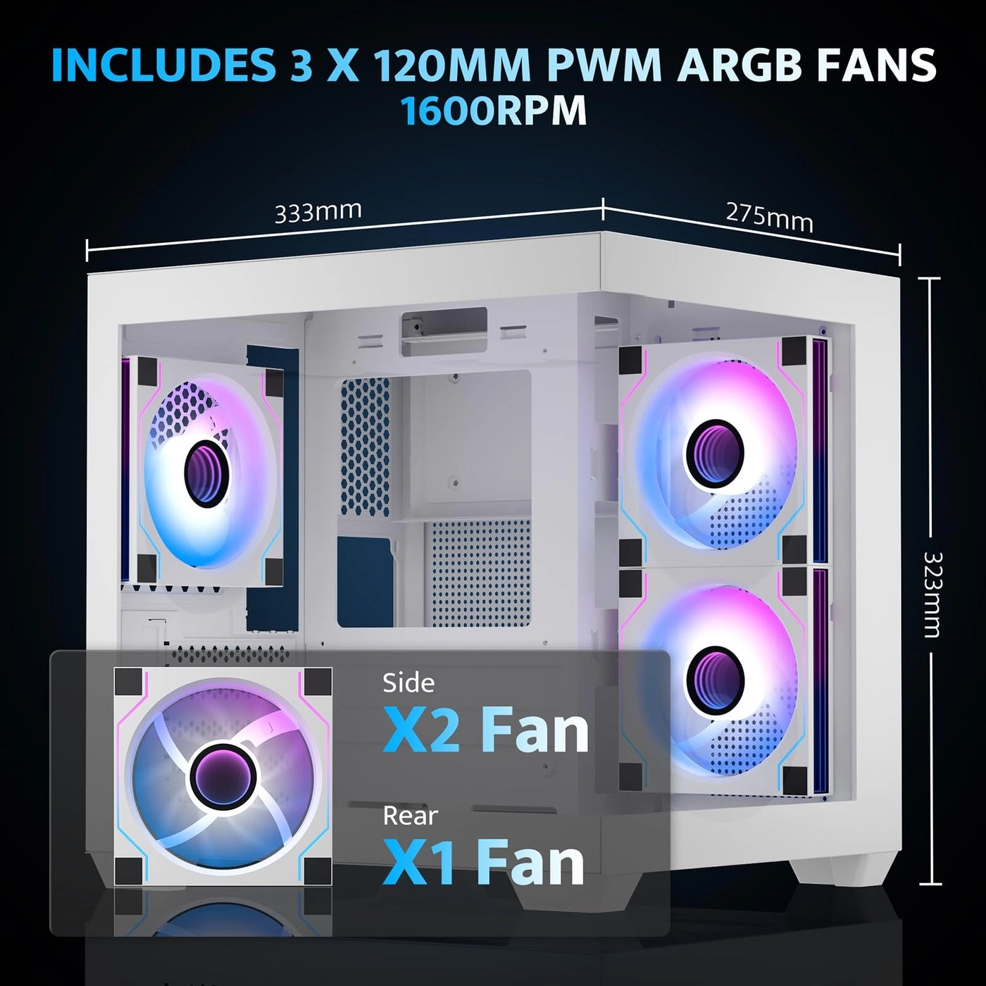 C275P - ITX Mini Size 240mm AIO