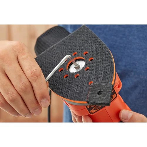4-in-1 Multi Sander - 200W Orange/Black