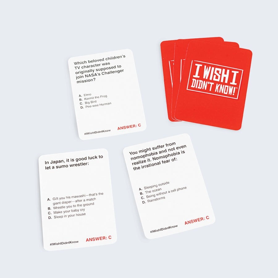 I Wish I Didn'T Know - Trivia Party Game