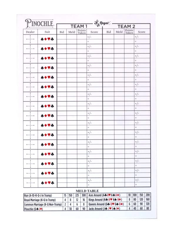 Pinochle - Card Game Pack