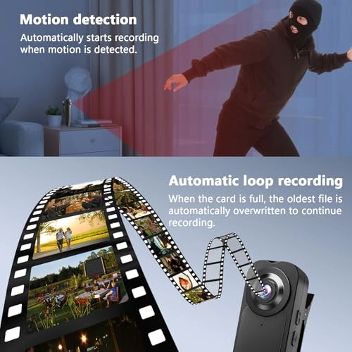 Mini Body Camera - 1080P 64GB