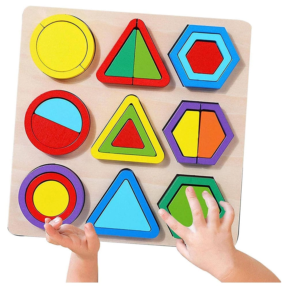 Geometric Shapes Sorting Puzzle - 2+