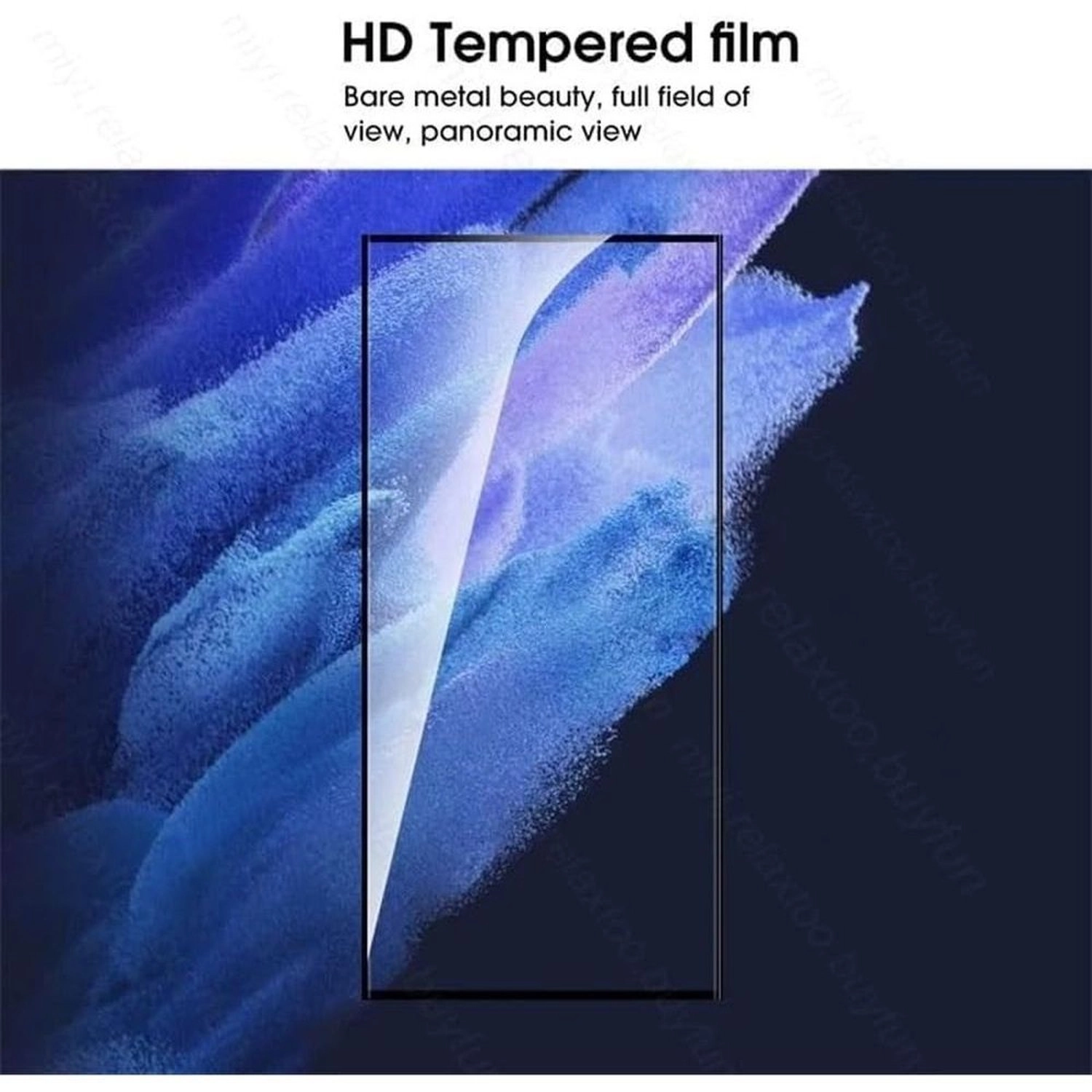 Privacy Screen Protector Galaxy S24 Ultra - Tempered Glass