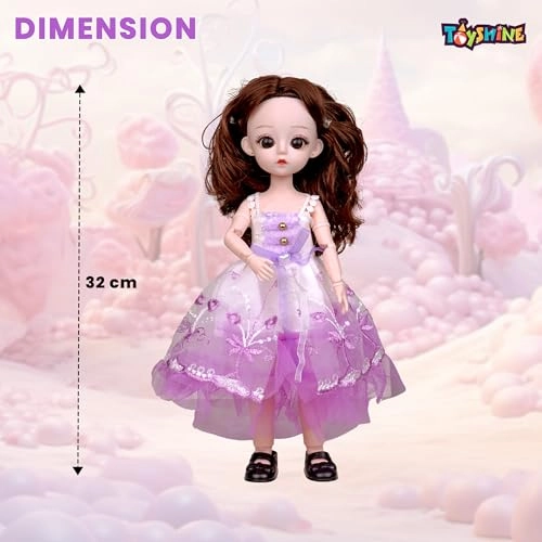 Beautiful Doll - 9 Inch Plastic Wedding Dress Ages 3+