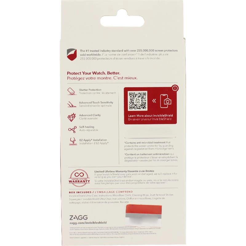 Screen Protector for Apple Watch Series 8 41mm/Watch Series 7 41mm - Tempered Glass 2X Shatter Protection Advanced Clarity Edge-to-Edge