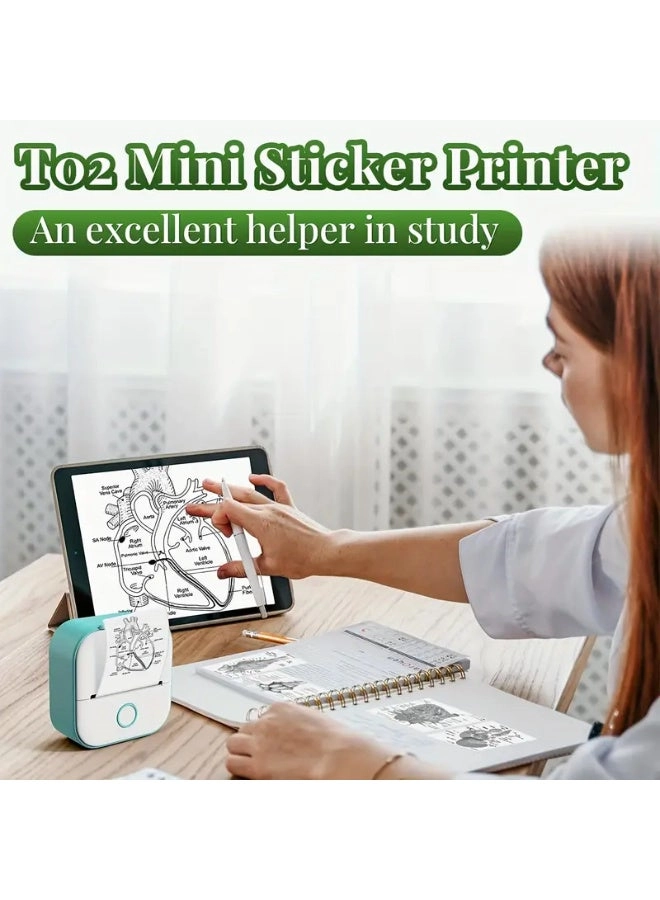 T02 - Pocket Wireless 50mm Sticker Paper