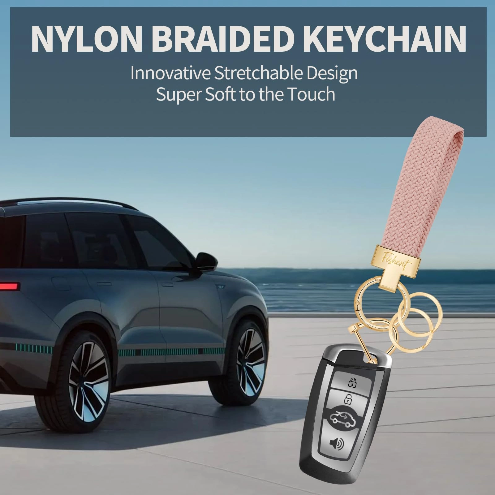 Stretchy Car Keychain - Fun