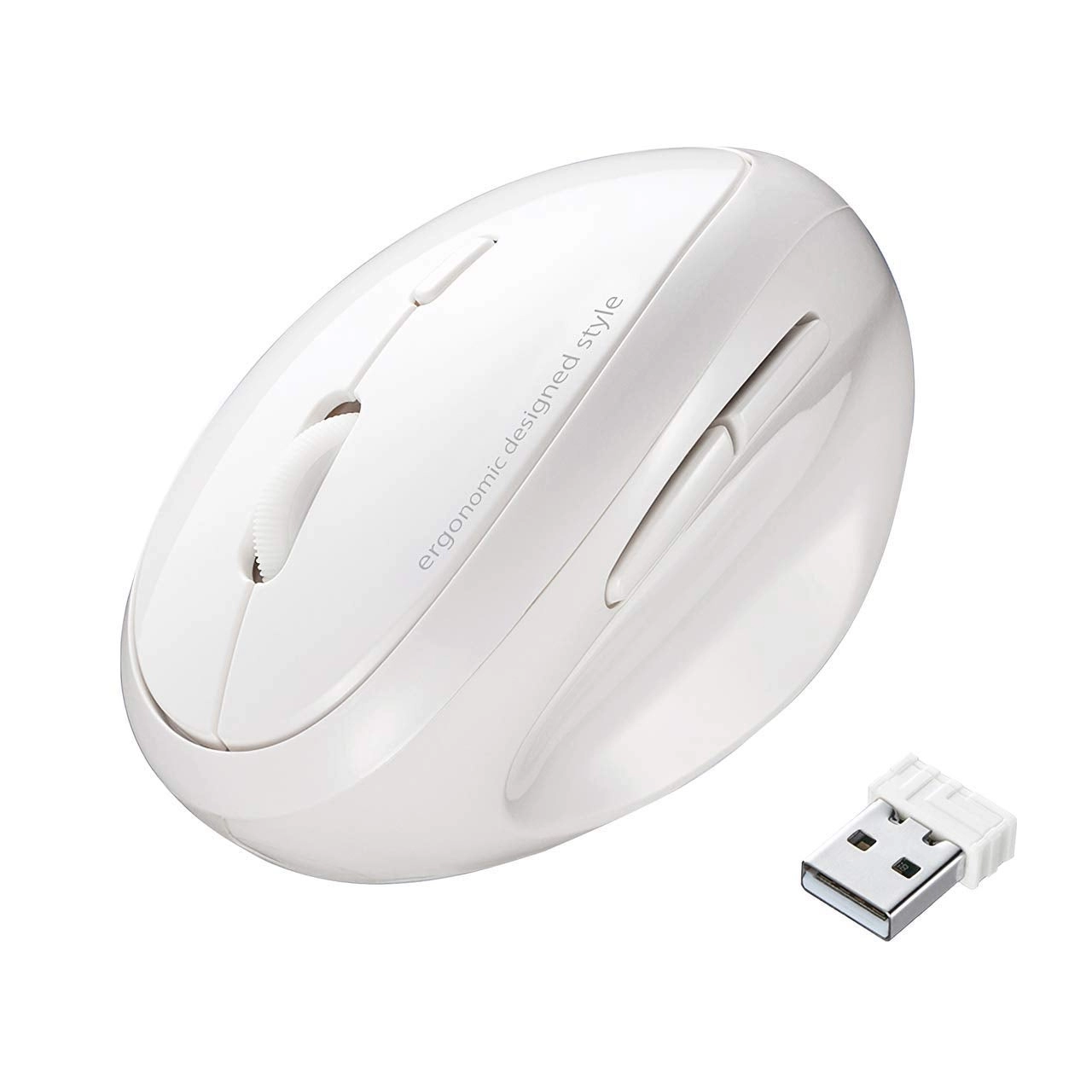 Ergonomic Vertical Optical Mouse - Wireless