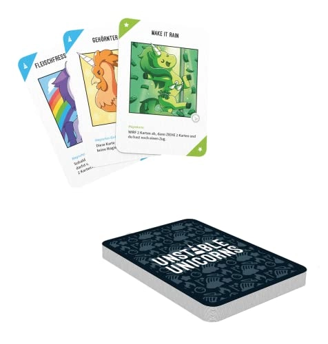 Unstable Unicorns NSFW - Card Game (German)