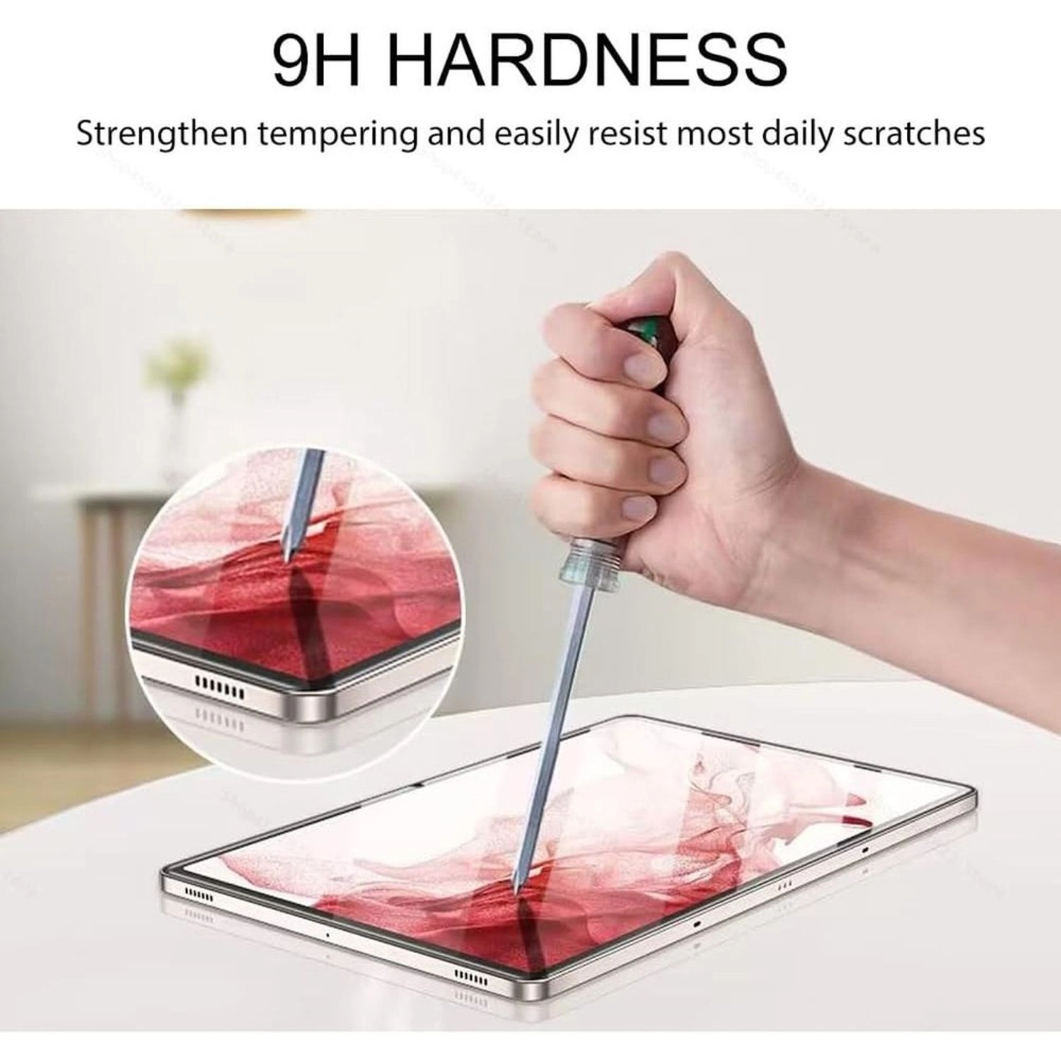 Clear Tempered Glass Screen Protector for Galaxy S8 Plus / Galaxy S9 Plus