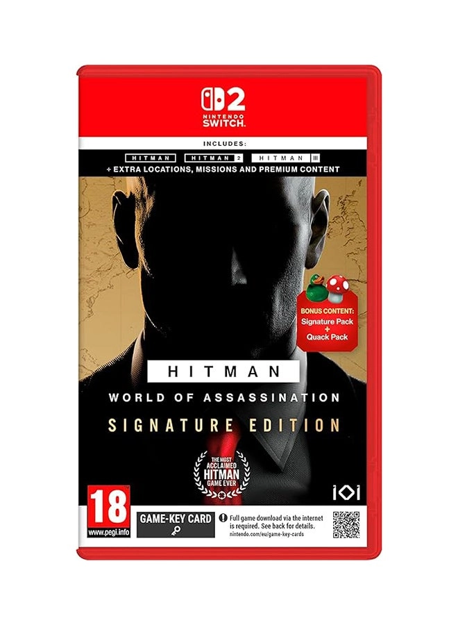 IO Interactive Hitman World of Assassination Signature Edition (International Version) - Nintendo Switch