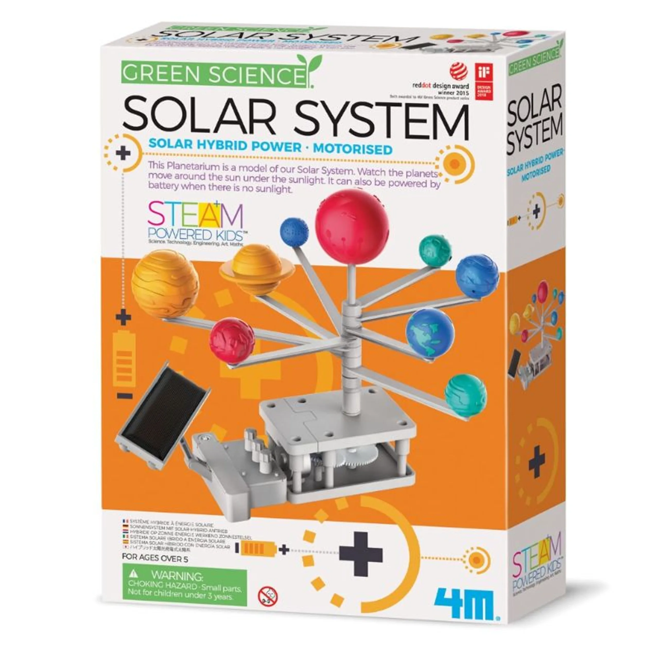 4M Hybrid Solar Engineering Solar System Planetarium - 5 years+