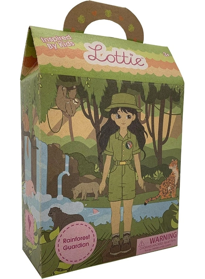 Rainforest Guardian Doll - 7.5-inch Vinyl Ages 3+