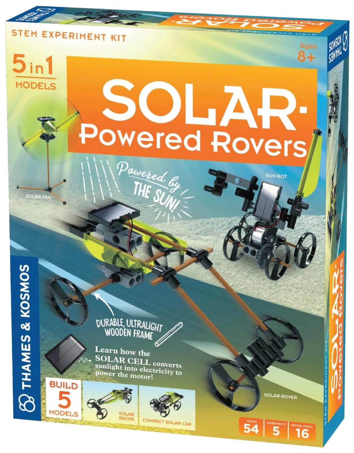 Thames & Kosmos Solar Powered Rovers Science - 8 years+