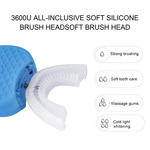 Ultrasonic Toothbrush - U-Shape IPX7 Wireless Charging