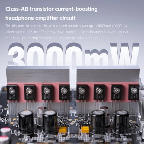 K15 - Desktop DAC Headphone Amplifier