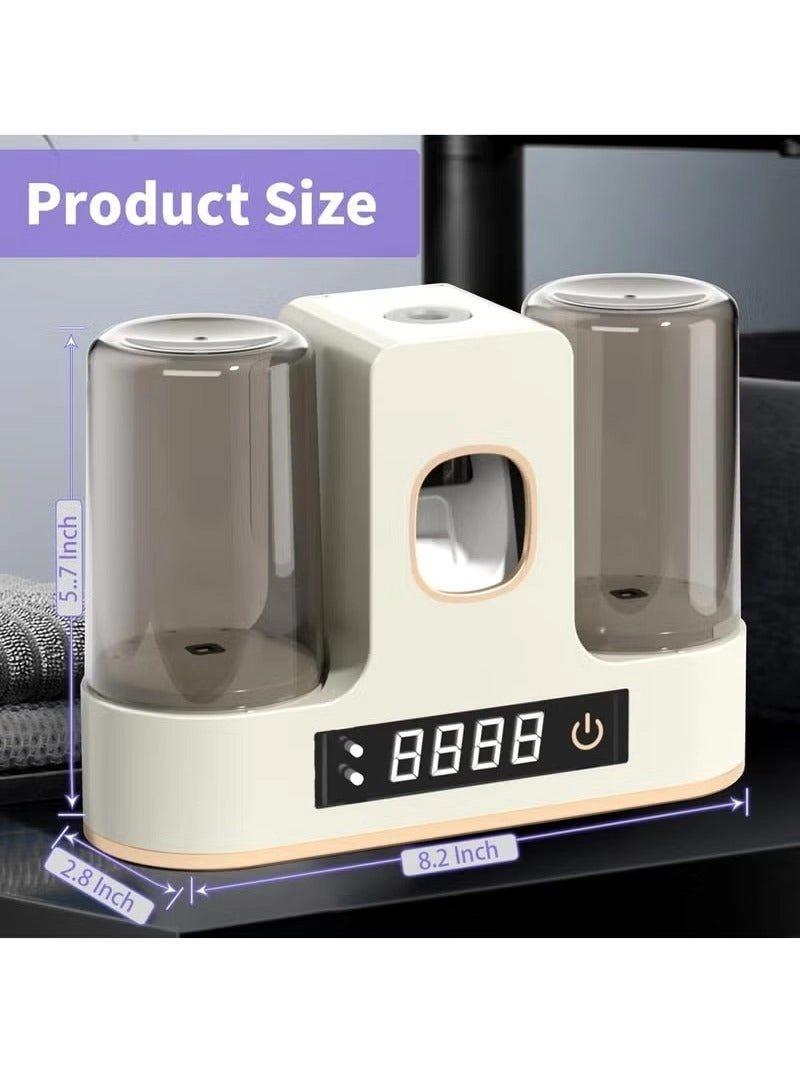 Toothbrush Holder - Wall Mounted 4 toothbrush slots