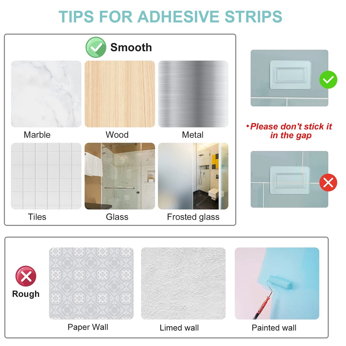 Toothbrush Holder - Wall Mounted 4 Slots