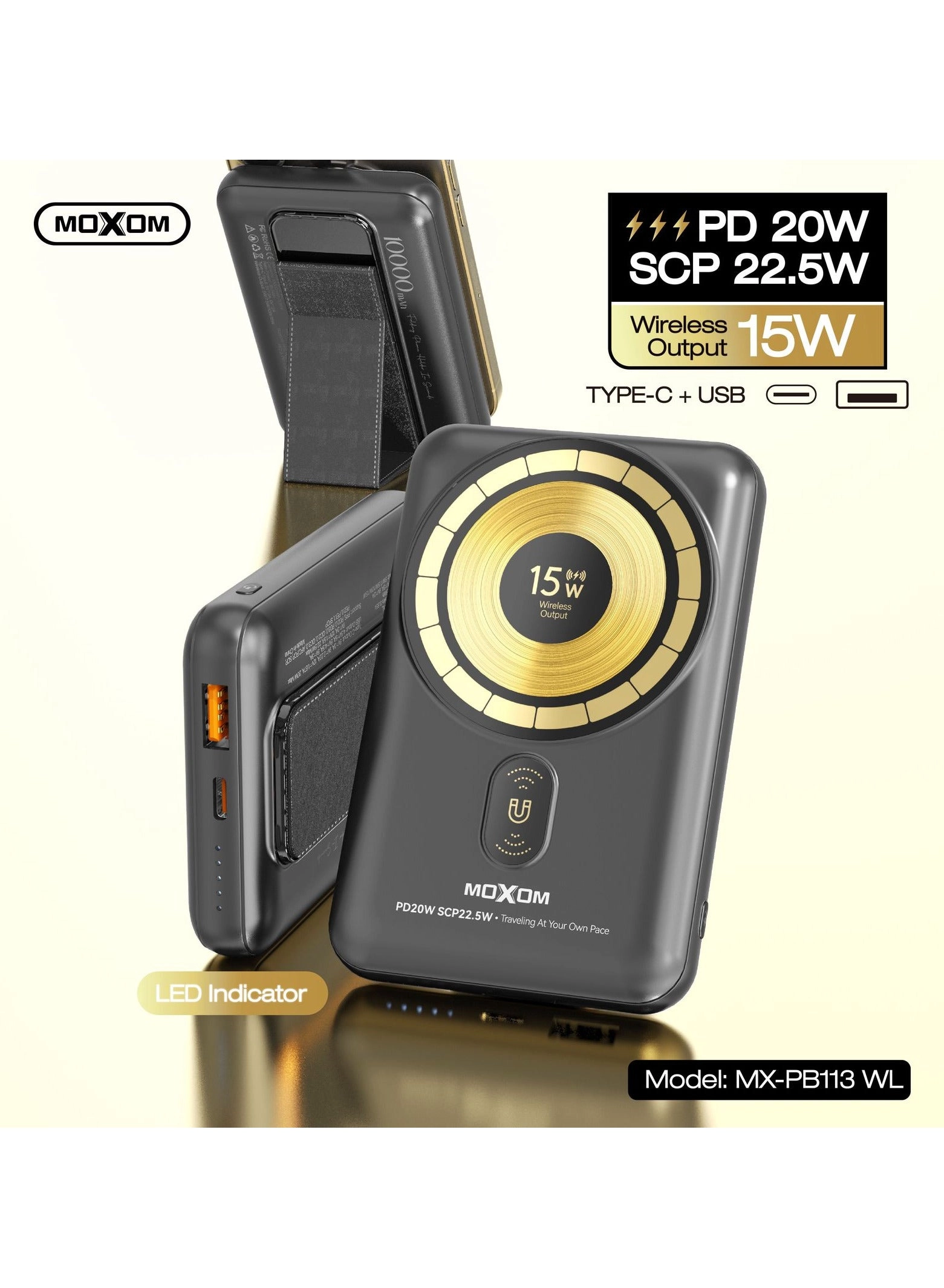 MX-PB113 - 10000 Watt-hour 20 Watt