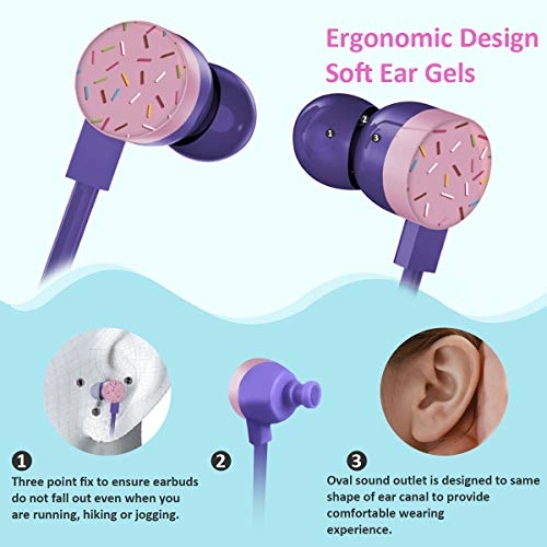 Donut Earbuds Wired Earbud