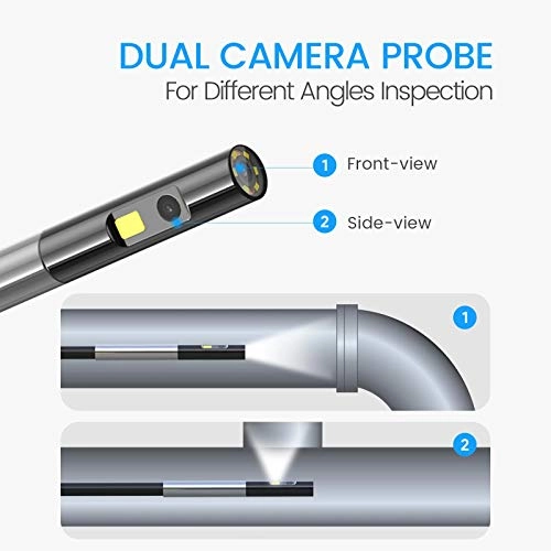 Dual Lens WIFI Borescope - 5m 5mm