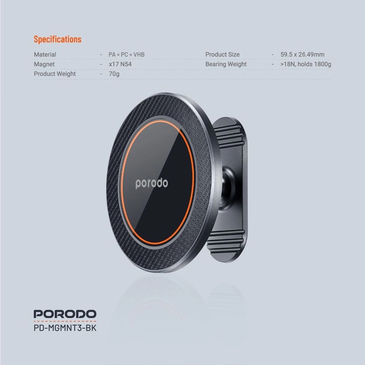 MagSafe Mount - MagSafe-enabled devices, including iPhones 12 and later