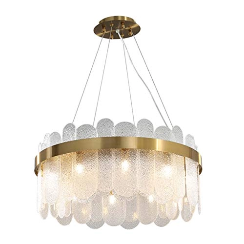 Sputnik Chandelier - G9 60cm White Raindrop Glass