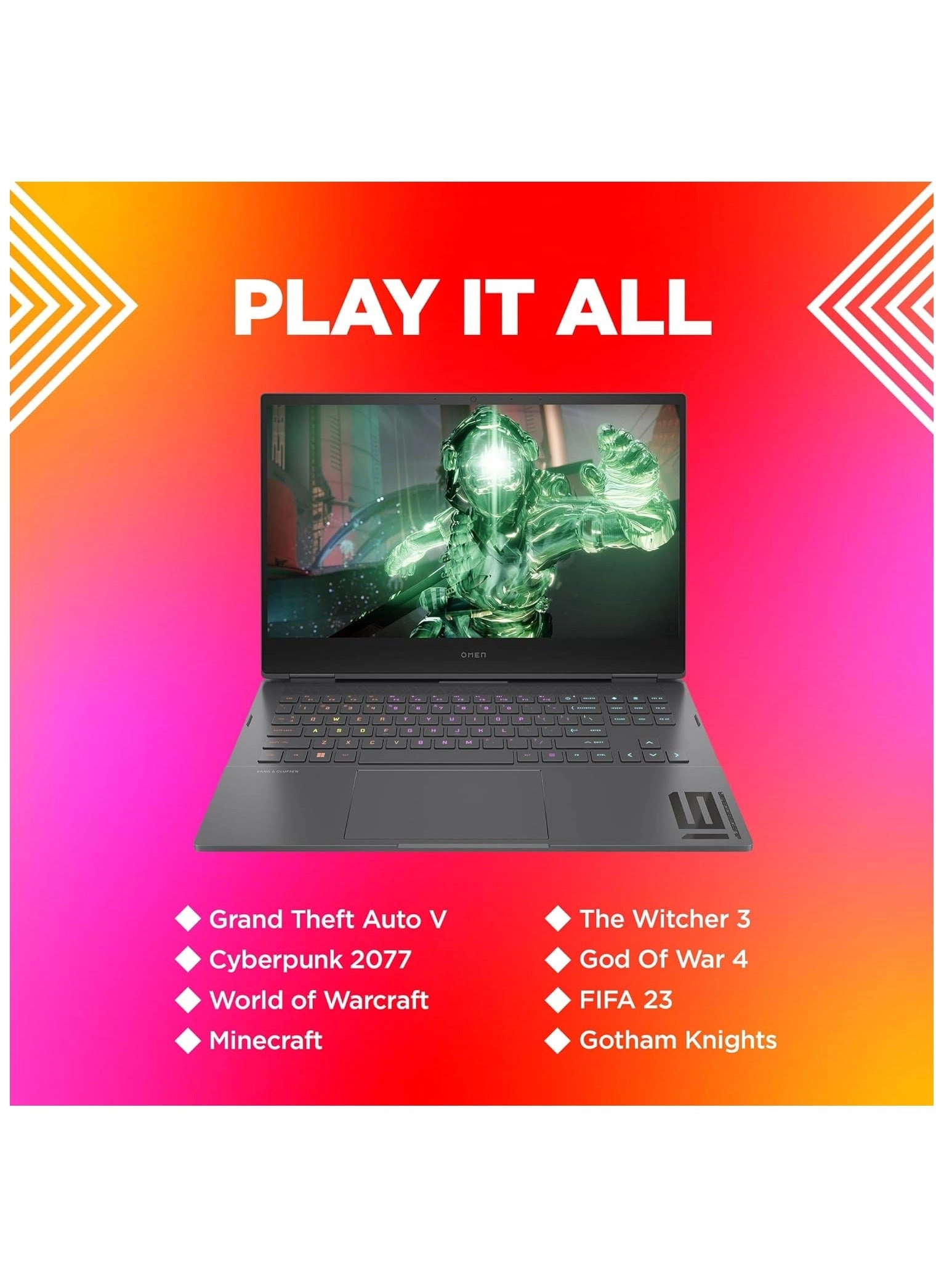 OMEN - 16.1'' Core i9-13900HX 16GB DDR5 1TB SSD