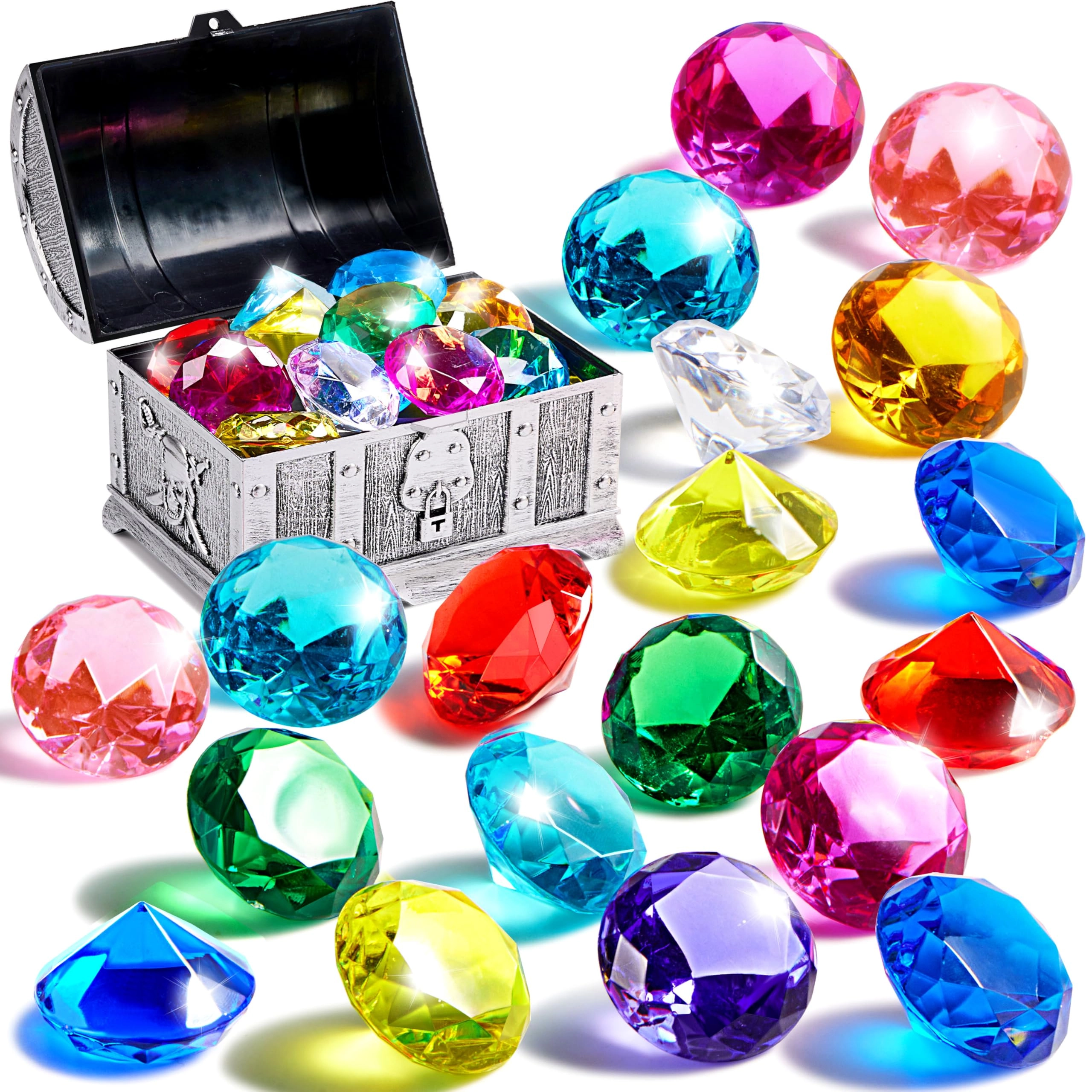 Joyin US Corp Diving Gems Set - 16pcs Pirate Treasure