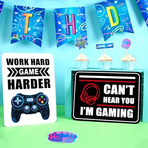 WR-Game Signs-C001-US - 9 piece(s) Video Game