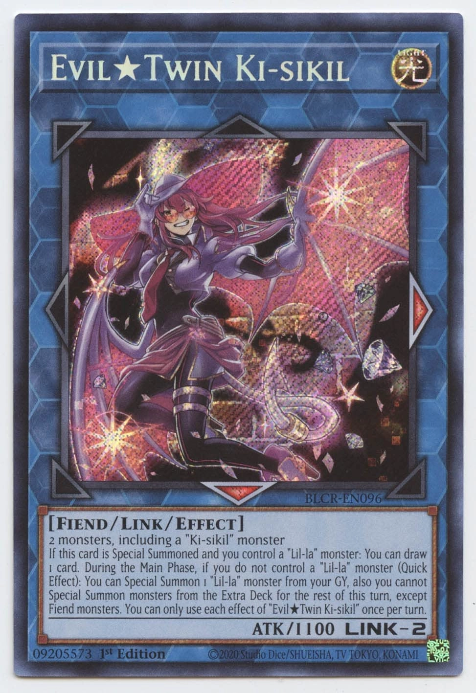 Yu-Gi-Oh! Evil Twin Ki-sikil BLCR-EN096