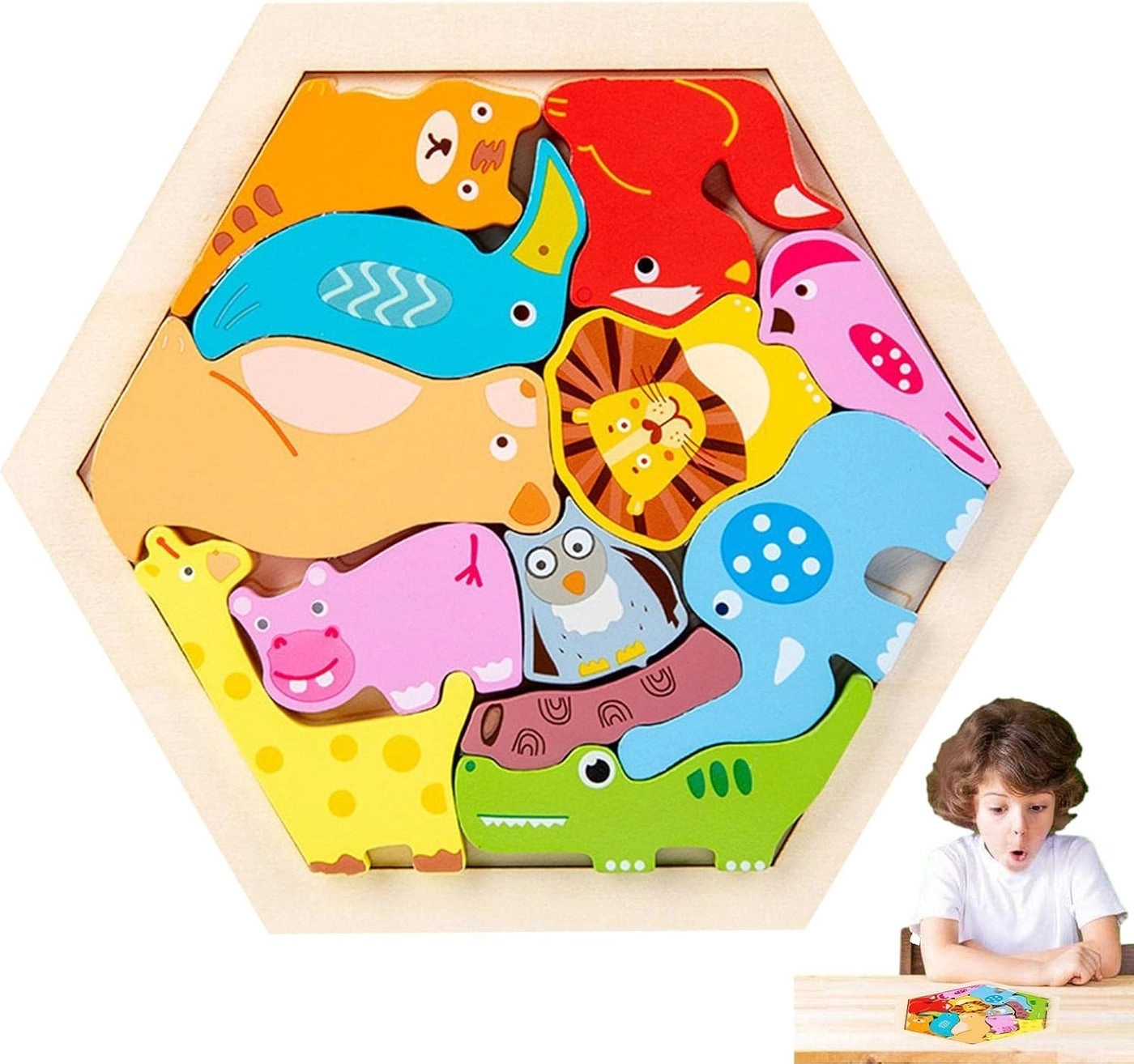 Stacking Puzzle Game - 3-4-Year-Old