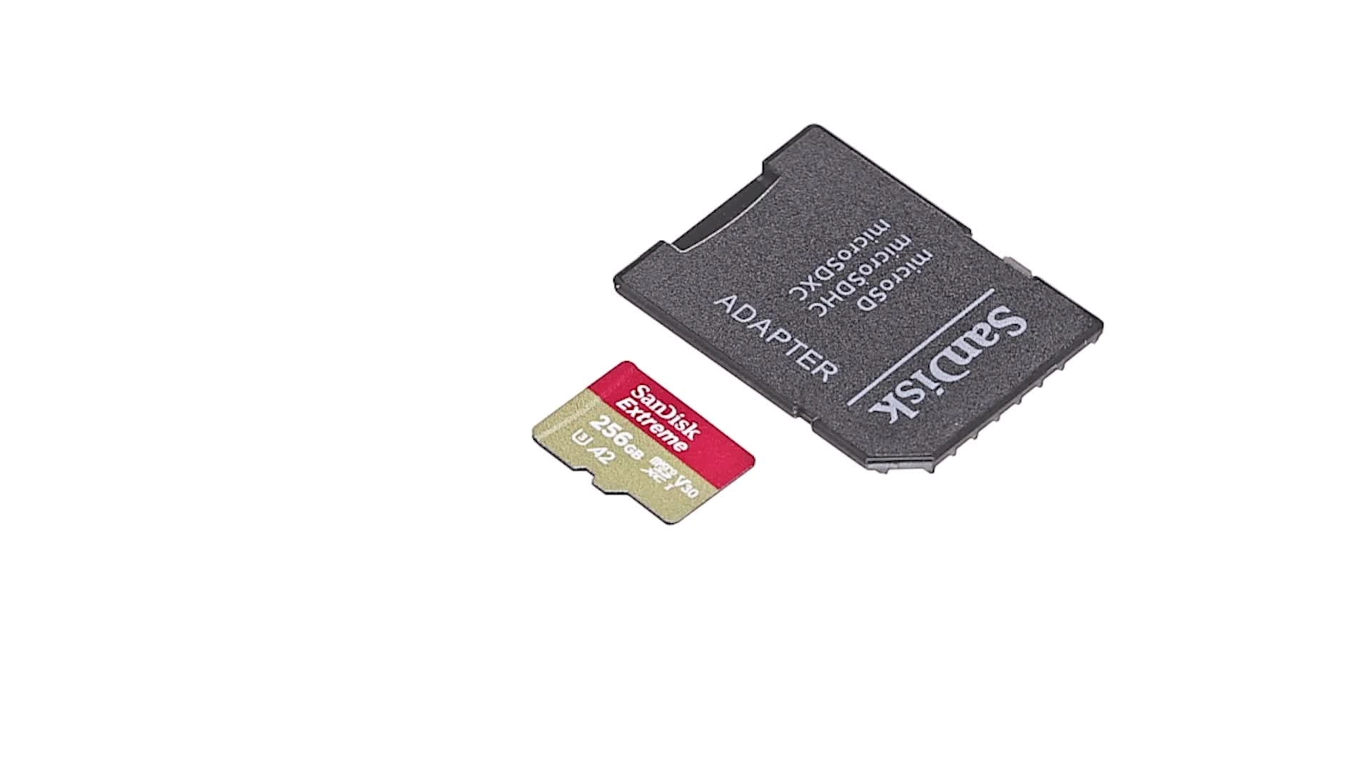 Extreme microSDXC U3 256GB