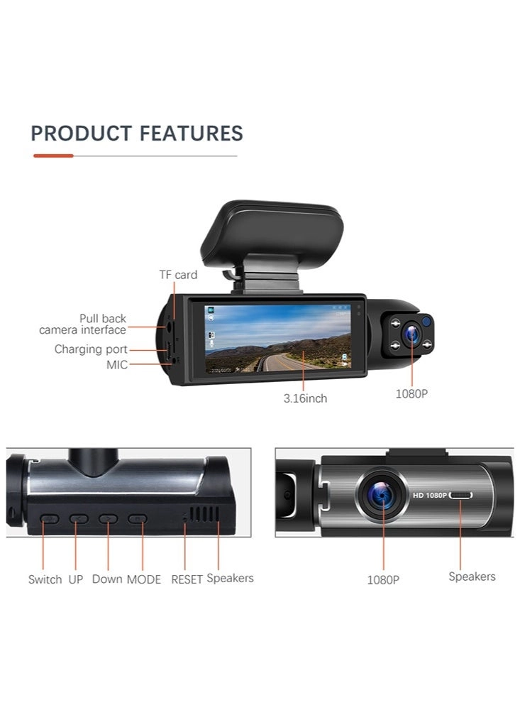 Car Dash Cam - 1080P