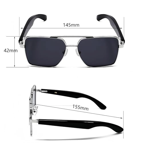 GT30 - Pilot Smart Glasses Bluetooth 5.4 Polarized Brown Lens