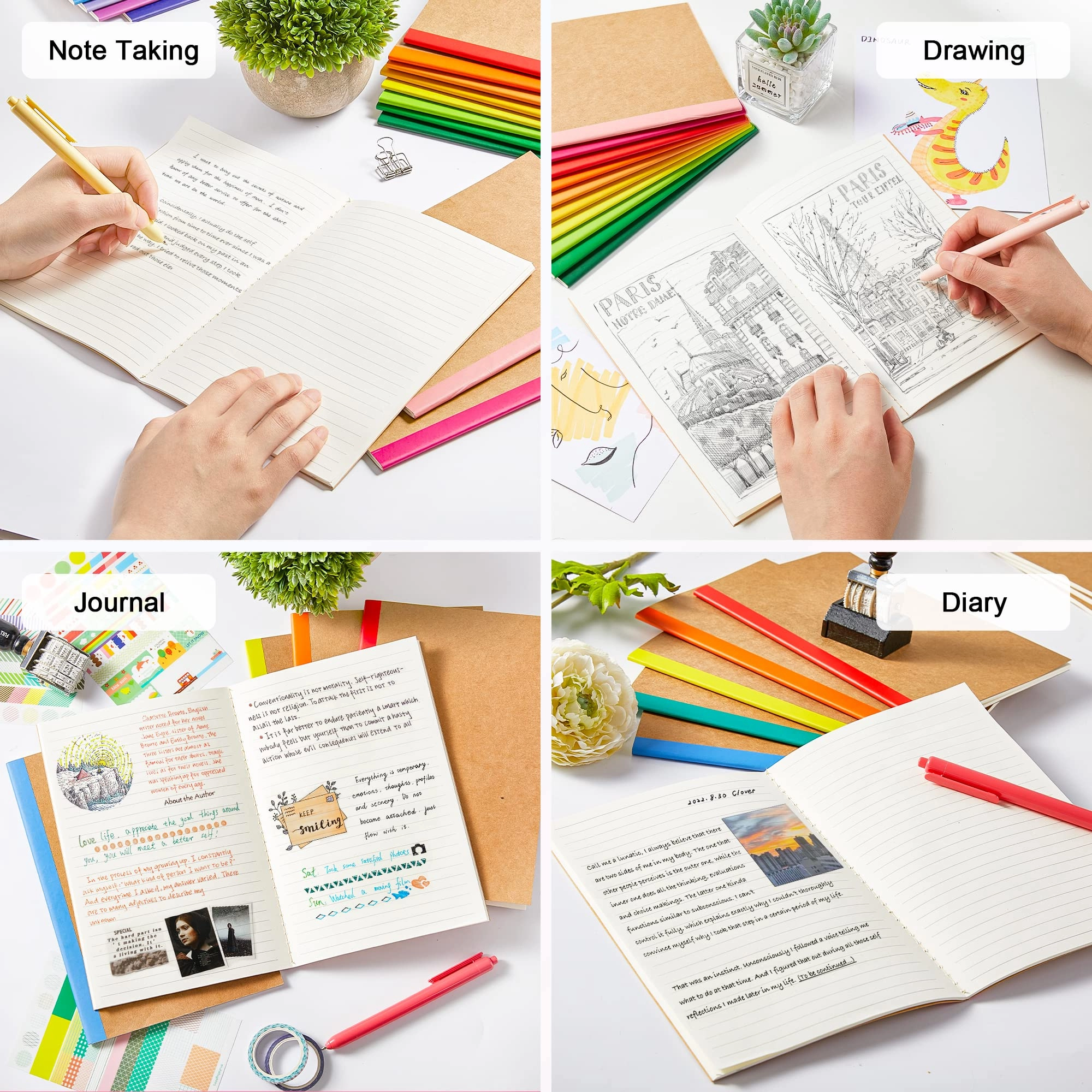 Composition Notebook A5 Softcover - Lined 30 Sheets