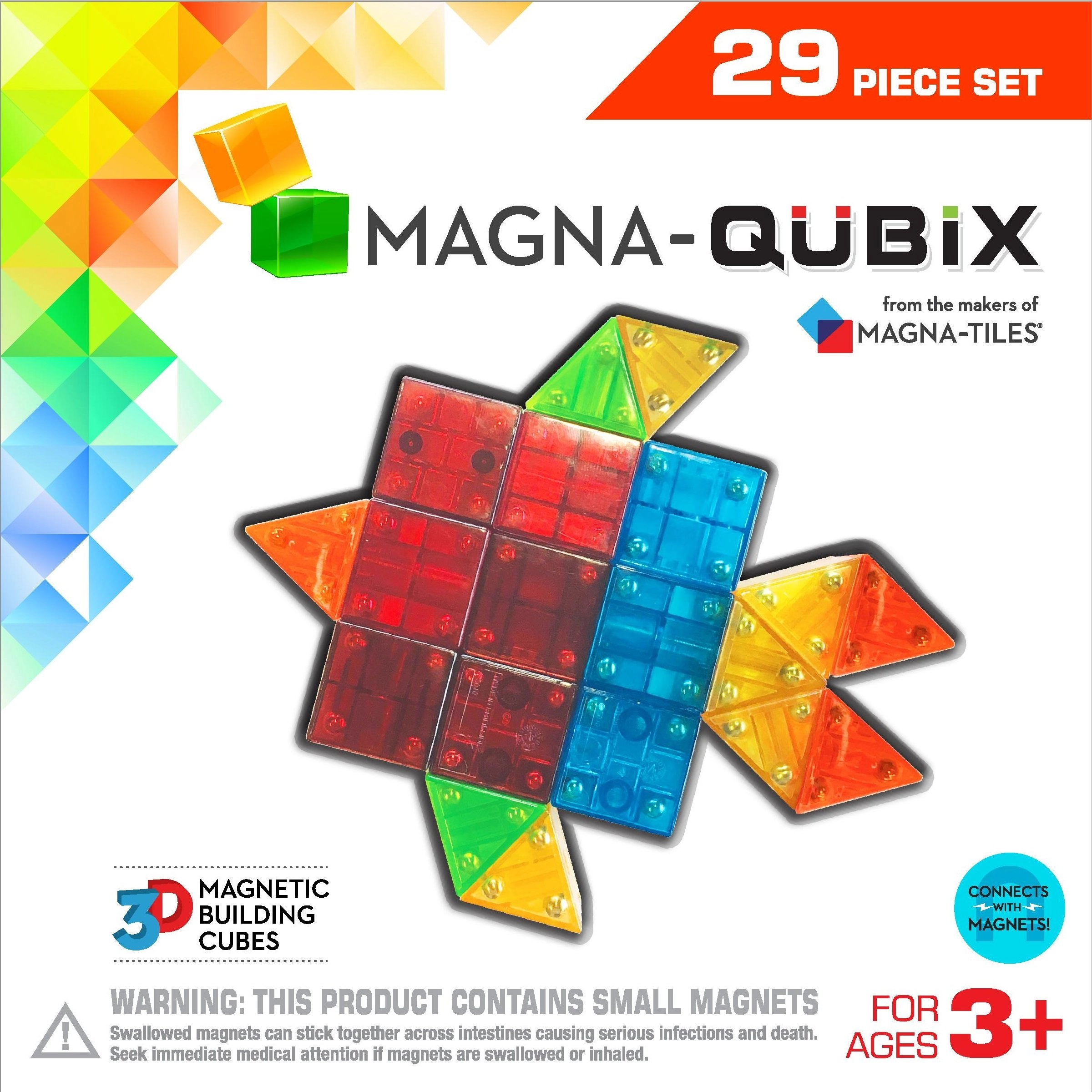 Valtech Magnetic Building Tiles - 29 pcs