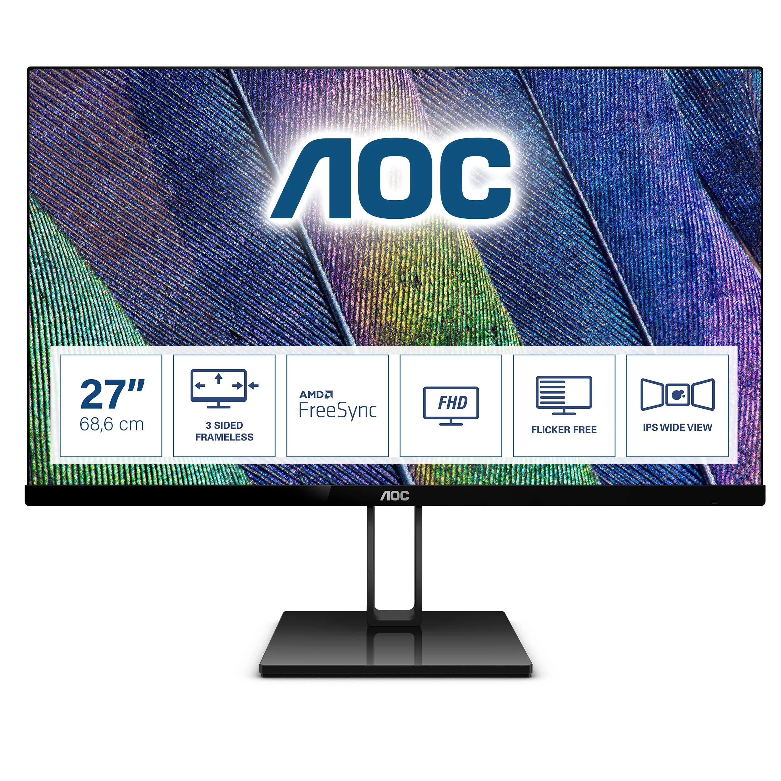 AOC 27V2Q - 27 Inch 1920 x 1080