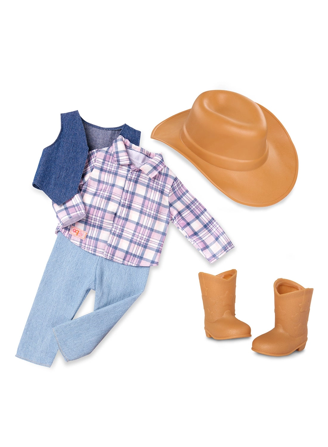 Carolyn Doll - 18-inch Western Yellowstone Outfit Ages 3+