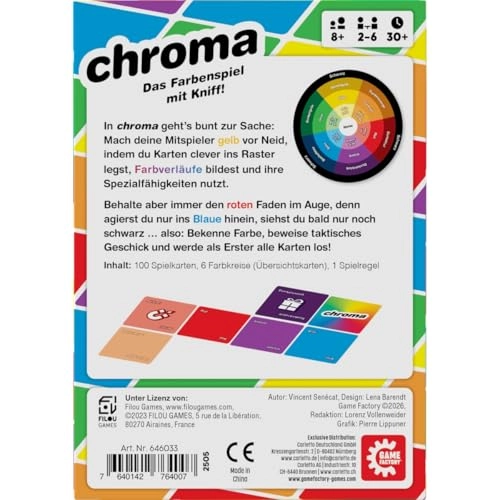 Chroma - Card Game (German)
