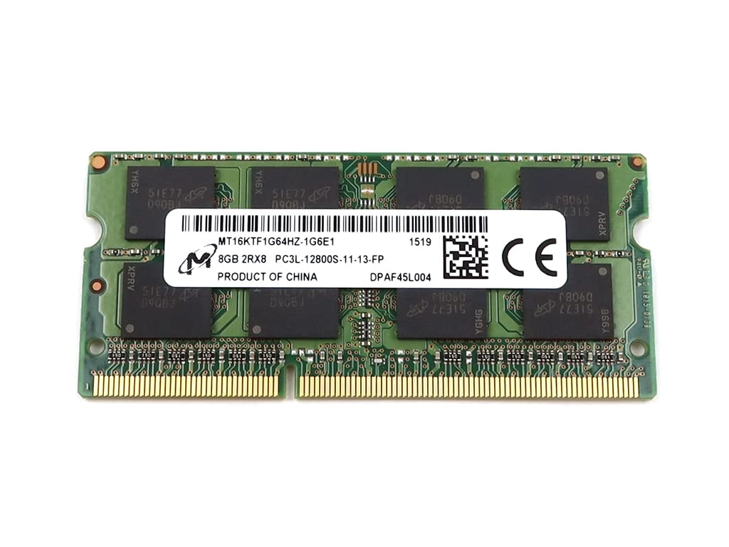 MT16KTF1G64HZ-1G6E1 - 8GB 1600 MHz DDR3