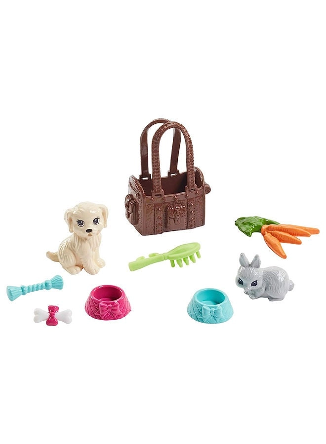 Loves Pets Doll - Puppy & Bunny Playset
