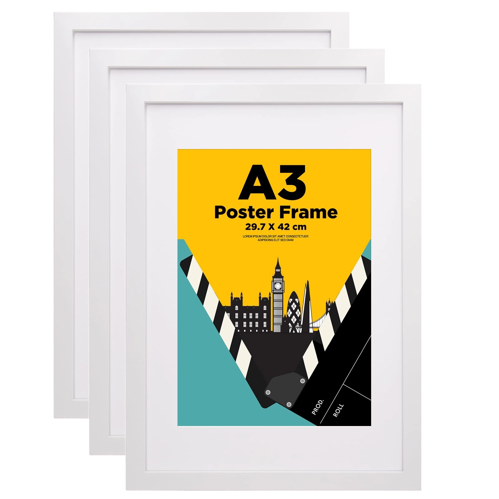 Solid Wood Frames - 29.7 X 42 cm